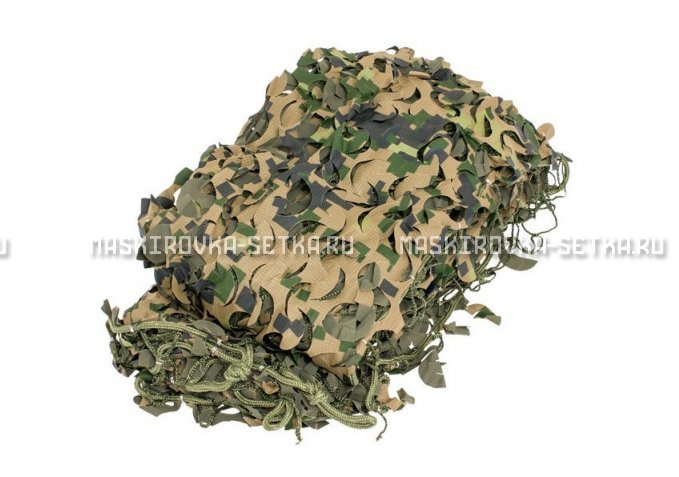 Массеть Camosystems Пейзаж-Профи Лес 3D 1,8х3 м  – купить по цене 3850 руб. в интернет-магазине в городе Нижний Новгород картинка 1