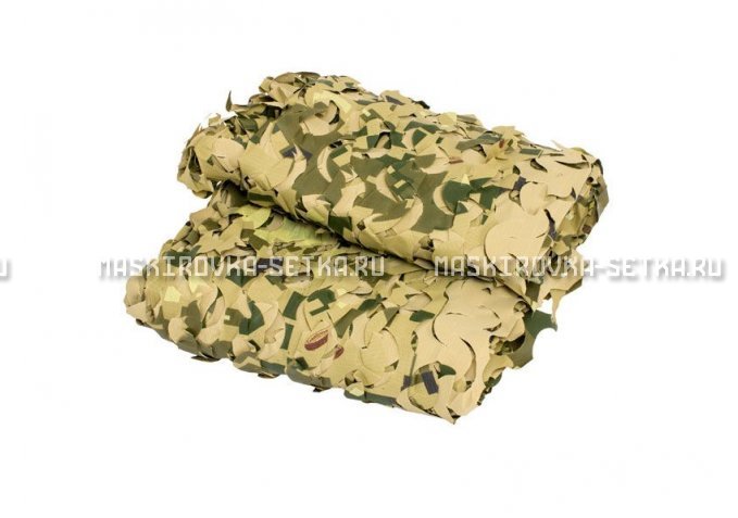 Сетка Camosystems Пейзаж Милитари 3D 2,4х3 м  – купить по цене 3100 руб. в интернет-магазине в городе Нижний Новгород картинка 1