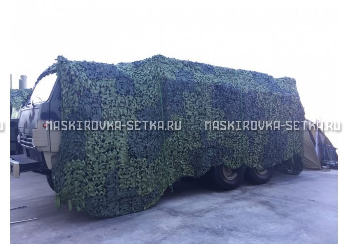 Маскировочная сеть Лес 3х6 м без антипирена – купить по цене 4400 руб. в интернет-магазине в городе Нижний Новгород картинка 4