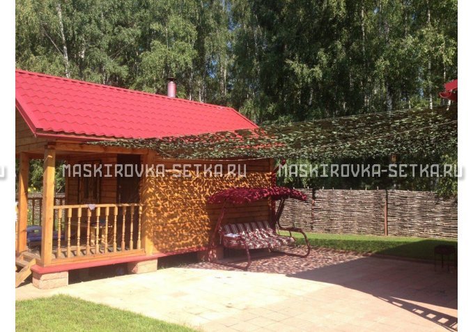 Маскировочная сеть Лес 3х6 м без антипирена – купить по цене 4400 руб. в интернет-магазине в городе Нижний Новгород картинка 7