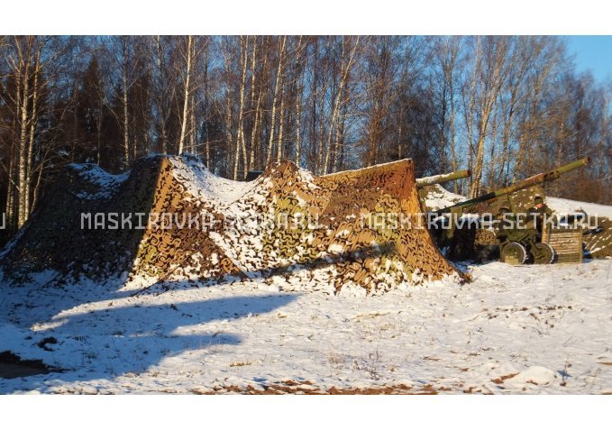 Маскировочная сеть МКТ-2П Поле 3х6 м – купить по цене 4400 руб. в интернет-магазине в городе Нижний Новгород картинка 7