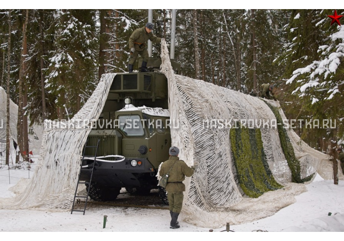 Маскировочный комплект МКТ-2С Снег 12х18 м без АП – купить по цене 58200 руб. в интернет-магазине в городе Нижний Новгород картинка 8