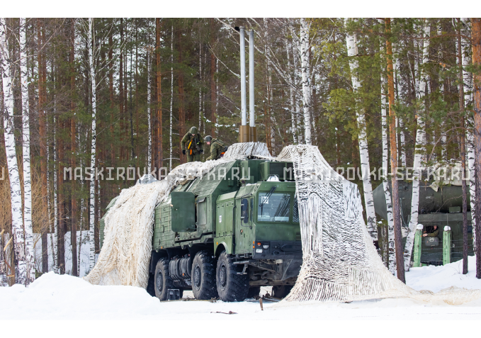 Маскировочный комплект МКТ-2С Снег 12х18 м без АП – купить по цене 58200 руб. в интернет-магазине в городе Нижний Новгород картинка 5