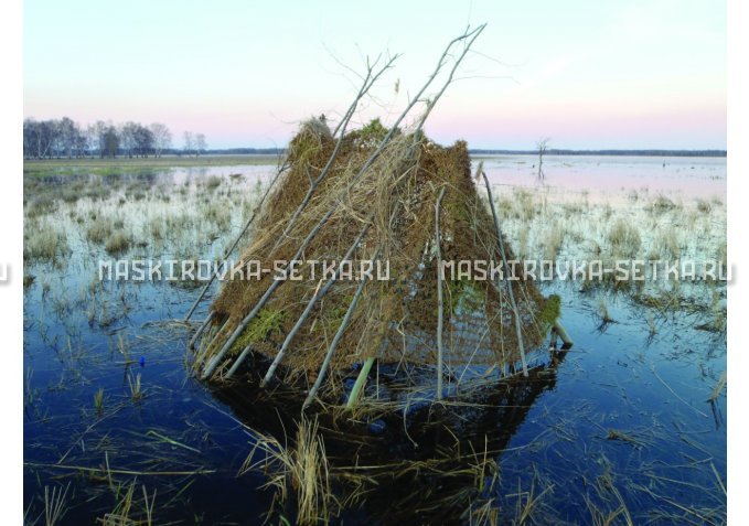 Маскировочная сетка МКТ-3П Солома 2х3 м – купить по цене 3750 руб. в интернет-магазине в городе Нижний Новгород картинка 3