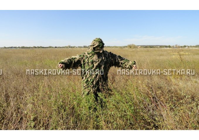 Маскировочный халат Taganrog Кикимора – купить по цене 3550 руб. в интернет-магазине в городе Нижний Новгород картинка 1